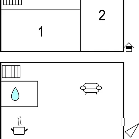 Two-bedroom In Prázdninový dům